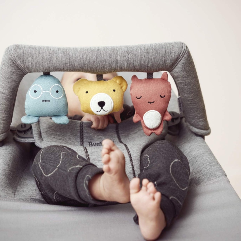 BabyBjörn Toy for Bouncer, Soft Friends
